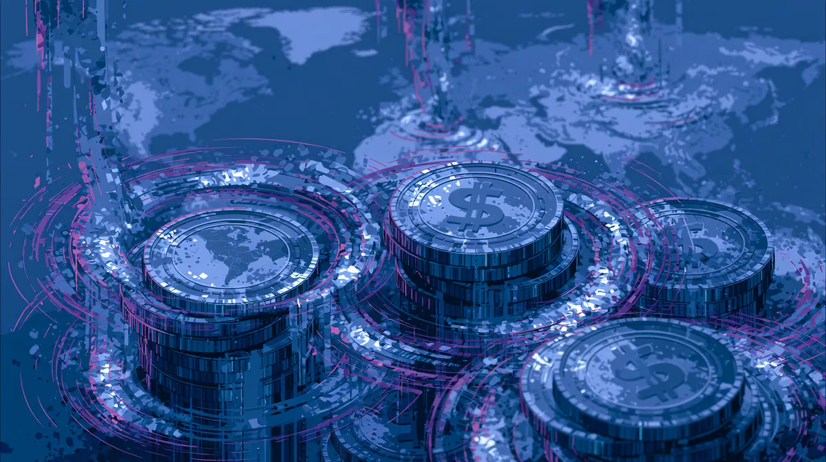 Stablecoins in a fixed exchange-rate currency crisis: a liquid USDT market turns fragmented parallel dollar prices into one public signal that can both reveal scarcity and help households coordinate an exit, per IMF and BIS research